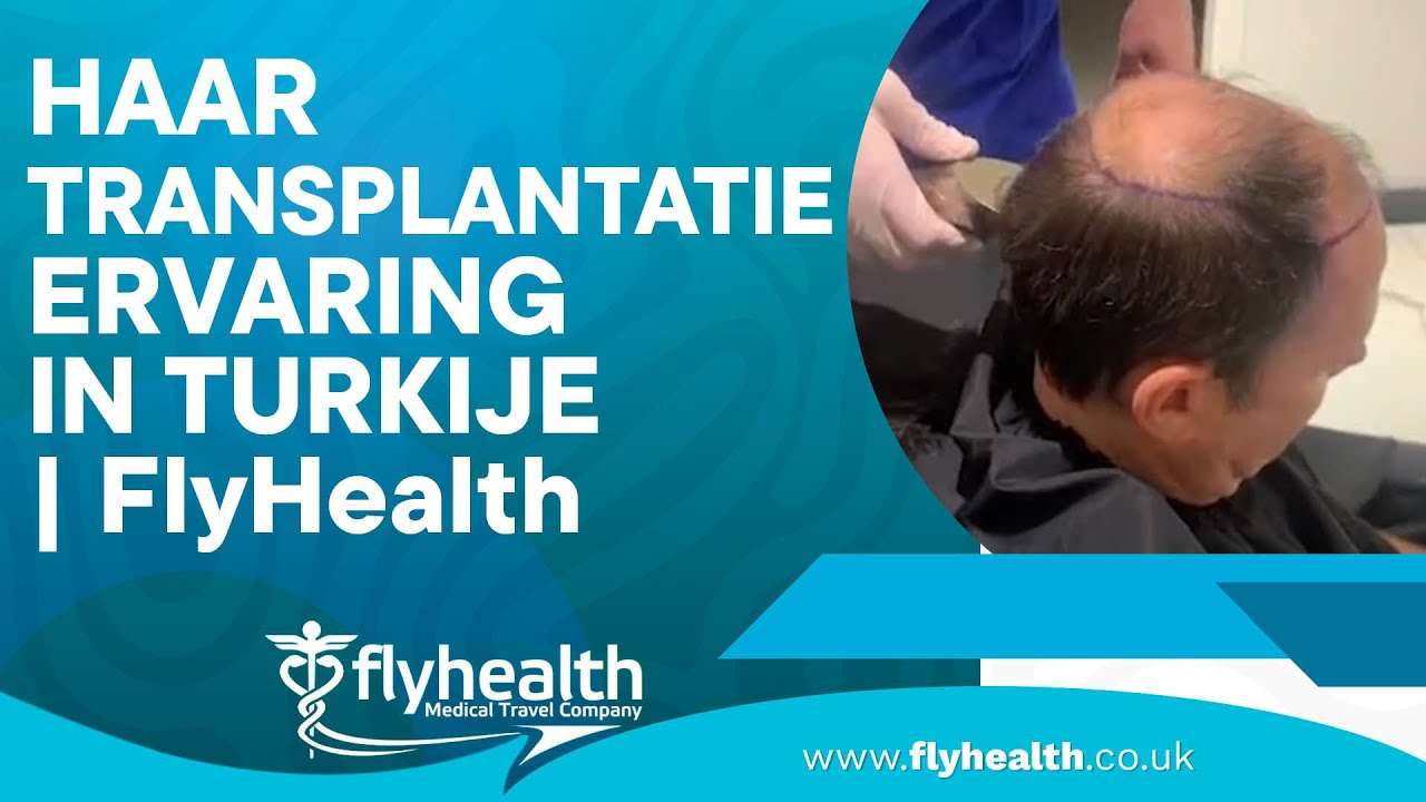 Het haar van een patiënt wordt geschoren vóór een haartransplantatie